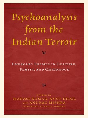cover image of Psychoanalysis from the Indian Terroir